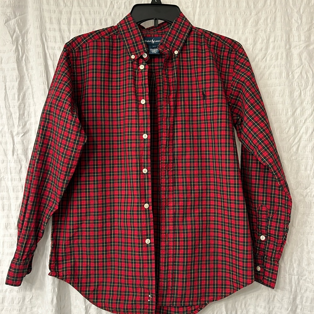 Ralph Lauren plaid shirt size large